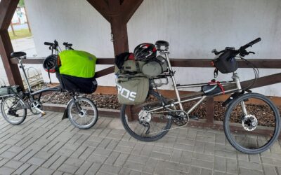 Trayecto de bici – 2. Nuestras bicis plegables