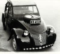 Gamla Citroën 2 CV