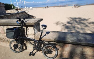 Cykla i Lettland med Brompton Electric