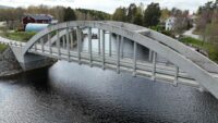 Broarna i Näsviken. Bågbron