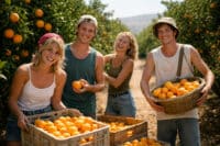 Unga svenskar på kibbutz