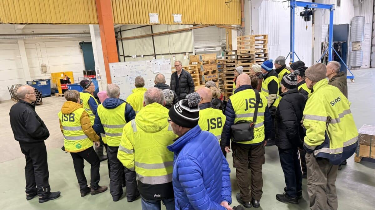 Fobe i Näsviken får besök av Tisdagstraskarna