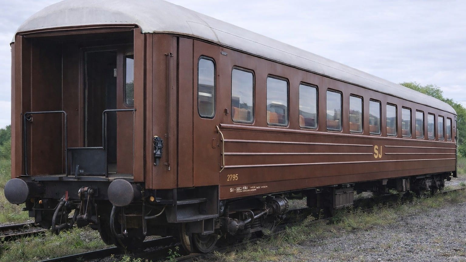 Personvagn Med Stålkaross SJ personvagn stålkarross boggi