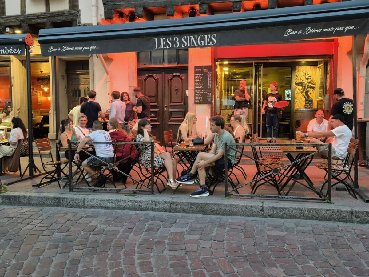 Ölbar i Colmar i Frankrike