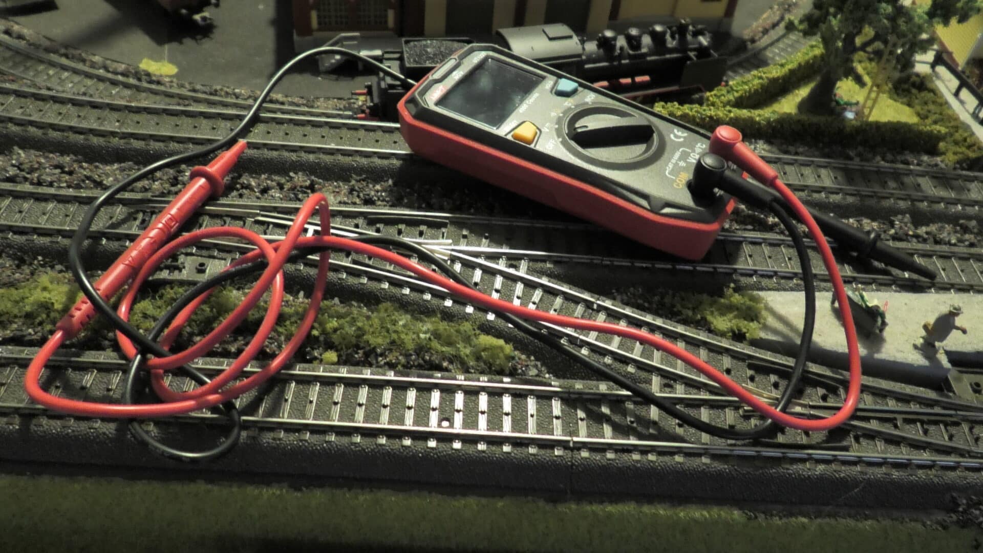 Voltmeter på rälsen